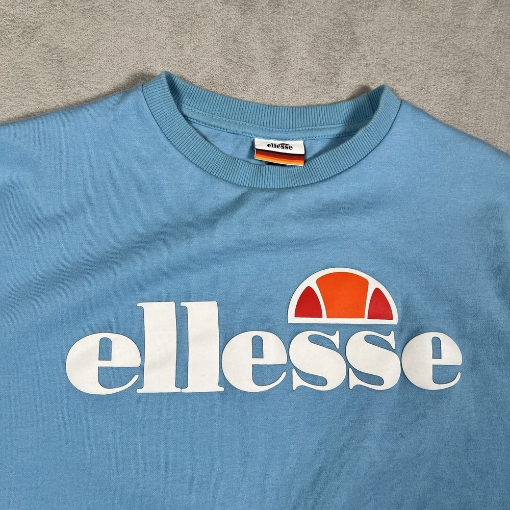 Ellesse Women's Agata Crew Neck Sweatshirt Pullover Blue Size US Medium (WB3). - Picture 2 of 7